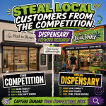 Dispensary Competitor Keyword Research Local SEO Cannabis Market Share Customer Traffic