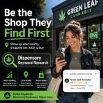 Dispensary Keyword Research Local SEO Search Visibility Cannabis Customers Near Me