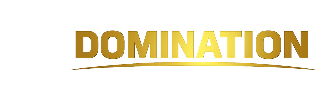 Dispensary Domination Logo for Dark Background